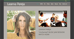 Desktop Screenshot of leannapareja.com